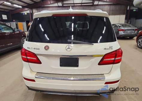 2018 Mercedes-Benz Gls 450 4Matic из США, поврежденный, VIN 4JGDF6EE6JB056341